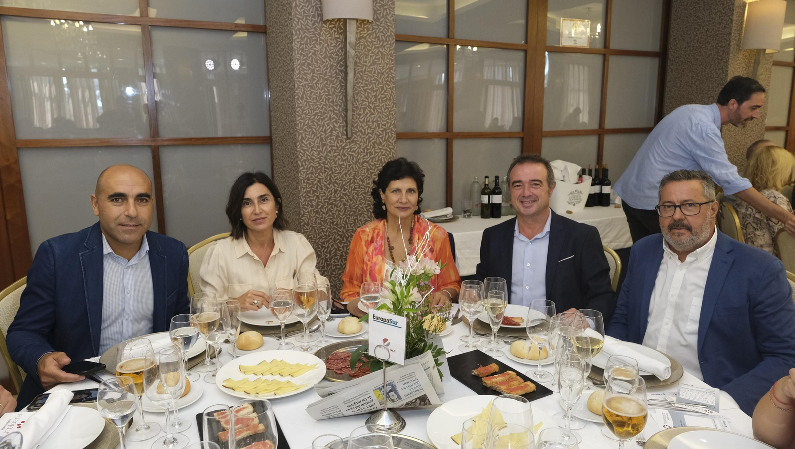 Imágenes del Foro Joly en Almería, con el Gobernador del Banco de España, Pablo Hernández de Cos