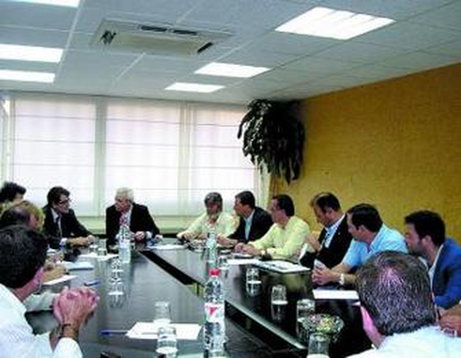 La reunión mantenida el pasado jueves con Luis Caparrós.