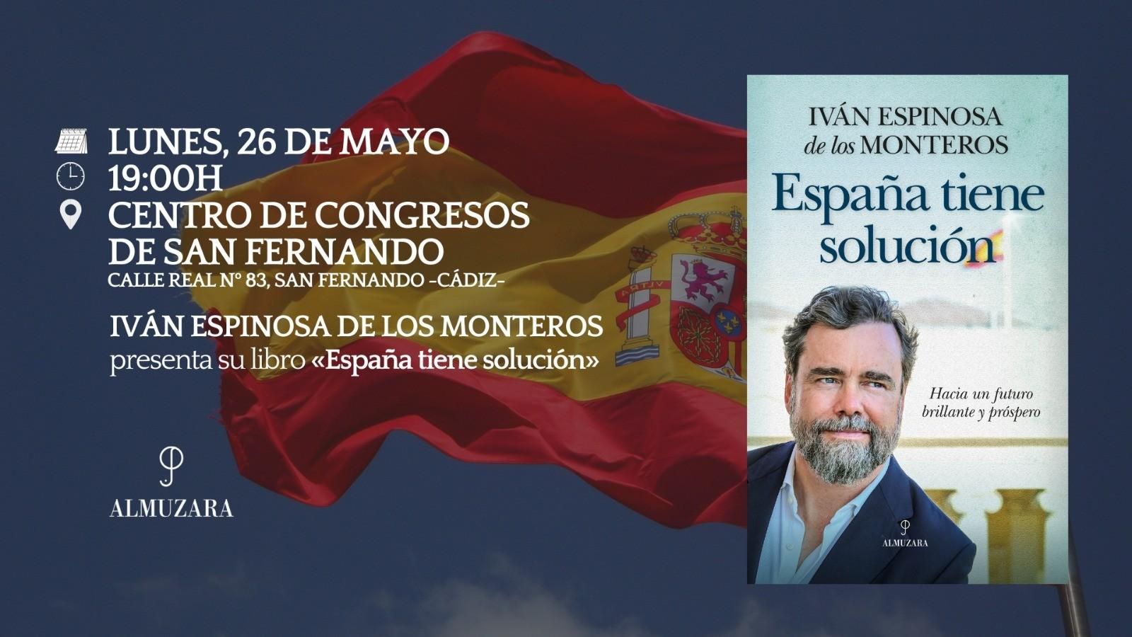 Presentación del libro de Iván Espinosa de los Monteros en San Fernando Presentación del libro de Iván Espinosa de los Monteros en San Fernando