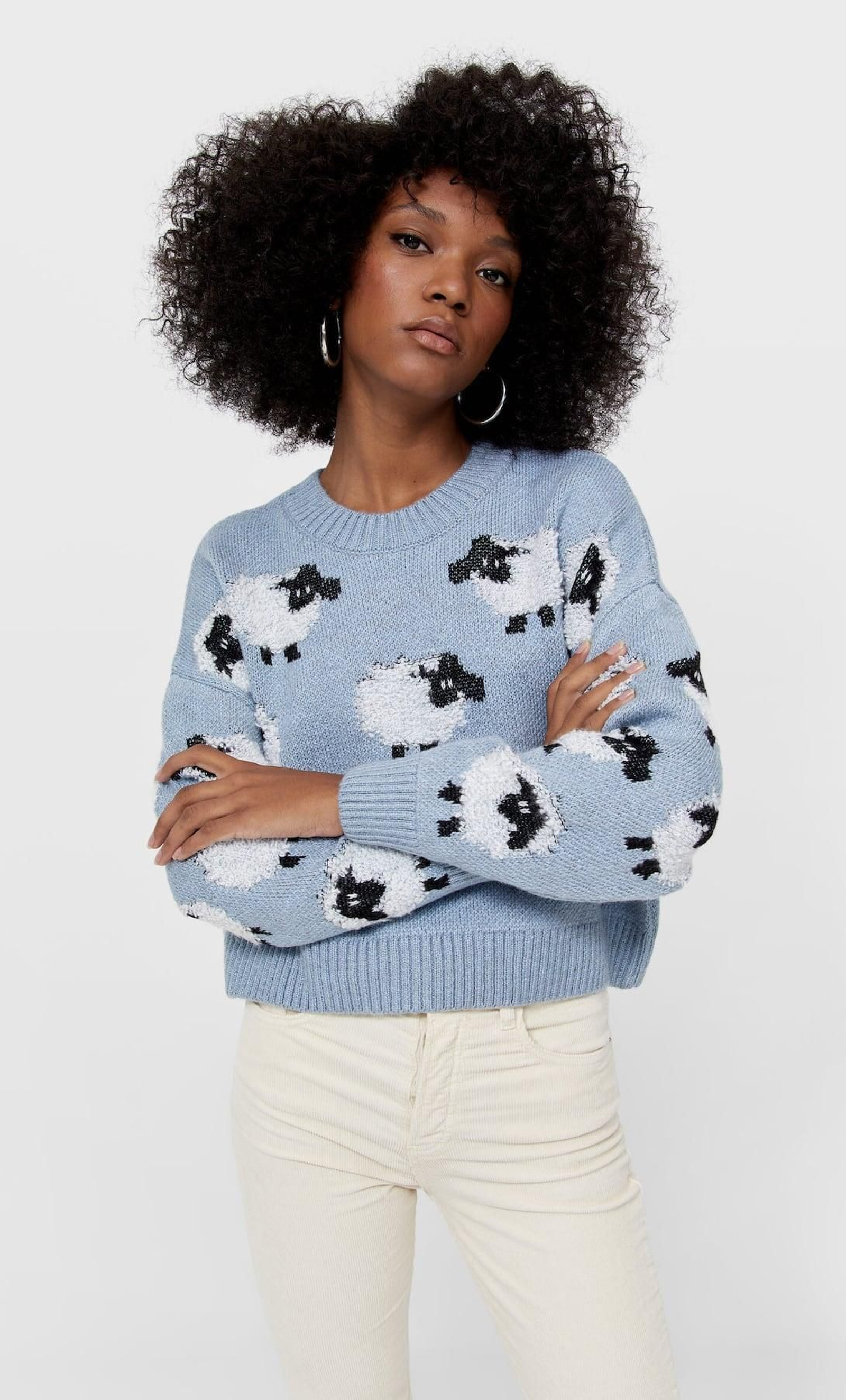 Jersey de ovejas de Stradivarius.