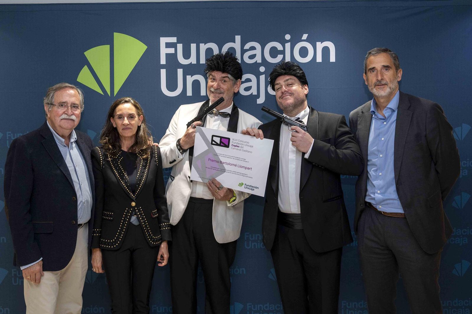 Fundación Unicaja entrega los XLVI Premios Coplas del Carnaval gaditano