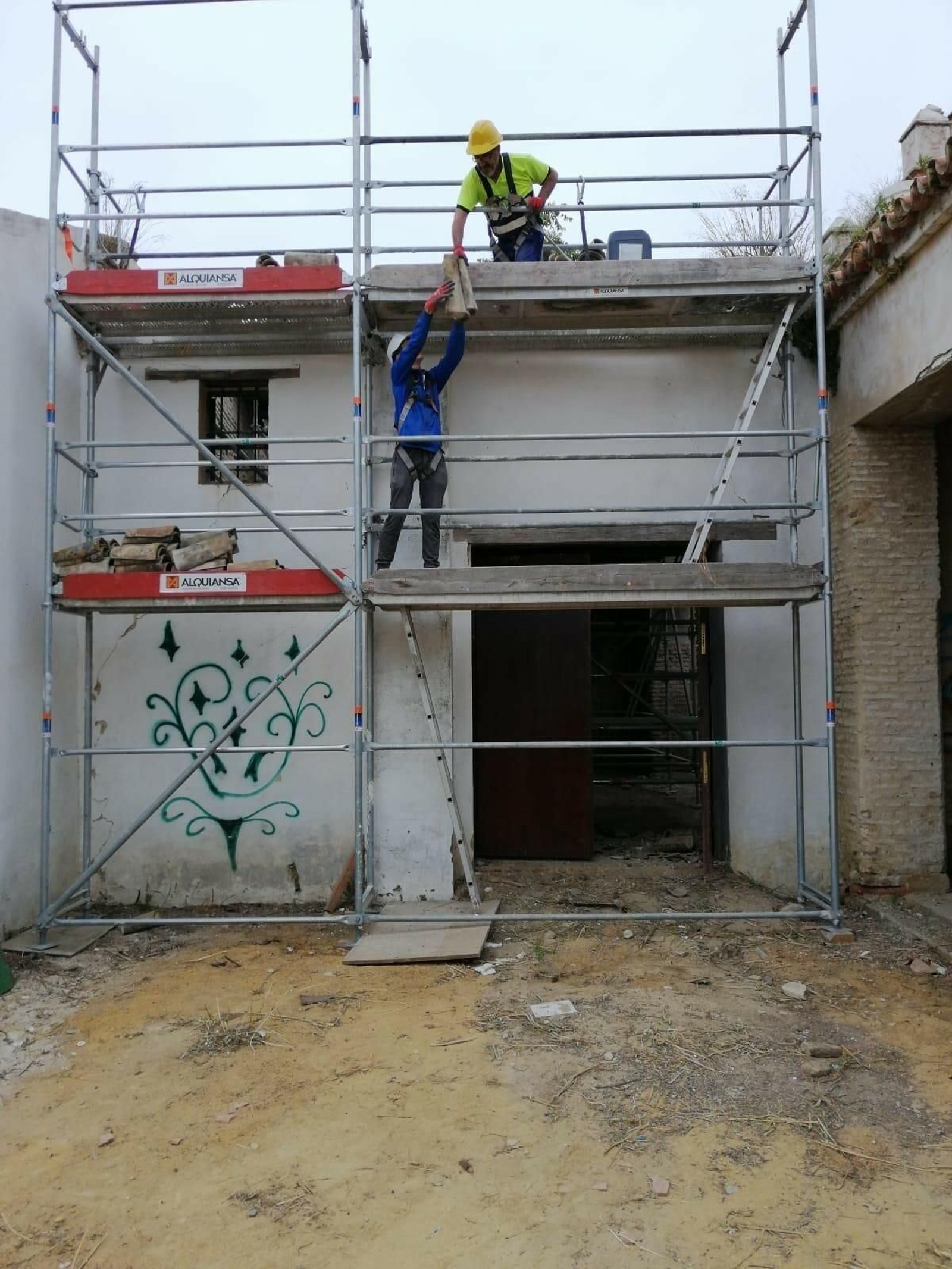 Comienza la rehabilitación de la Hacienda de Miraflores.