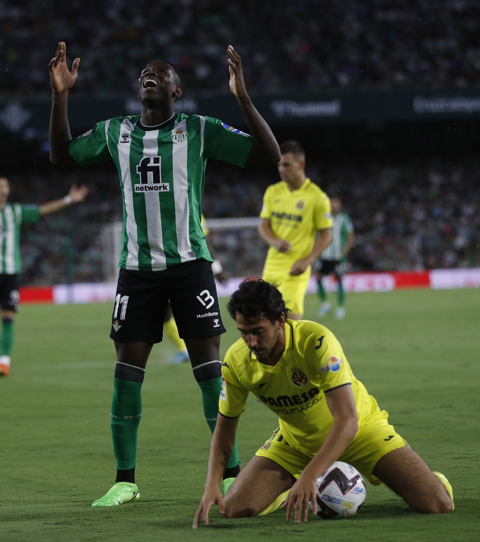 las imágenes del Betis-Villarreal