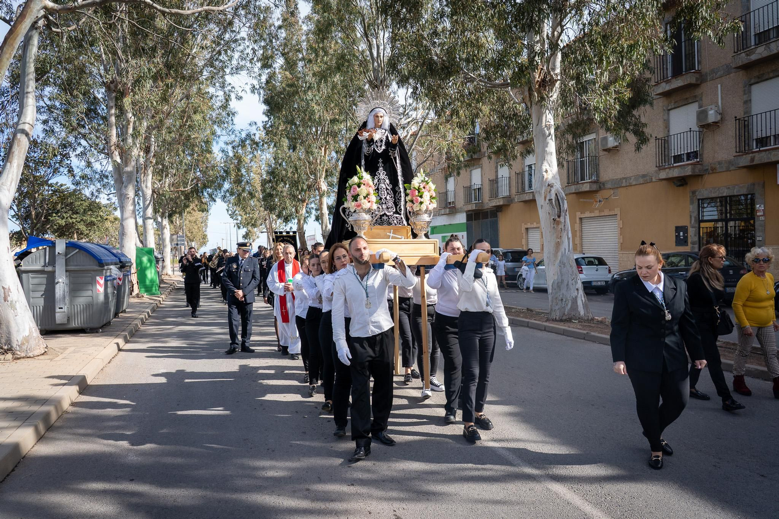 El Viernes Santo en la Semana Santa de Roquetas de Mar 2025