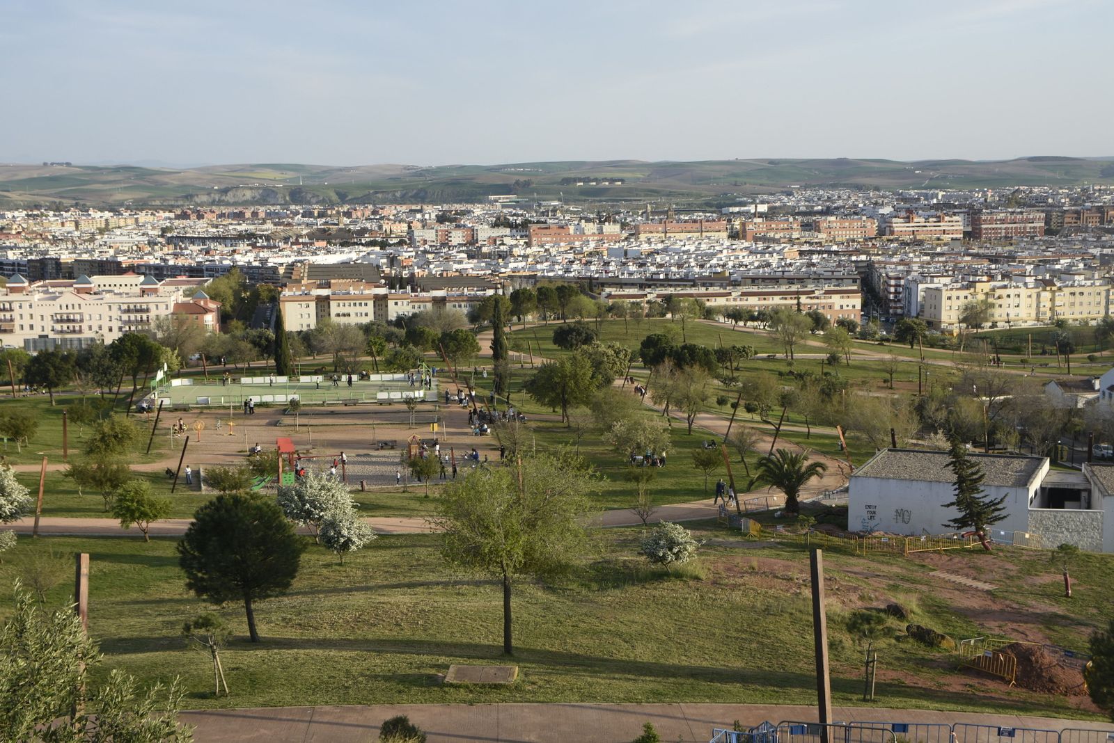 Imagen del parque de La Asomadilla.