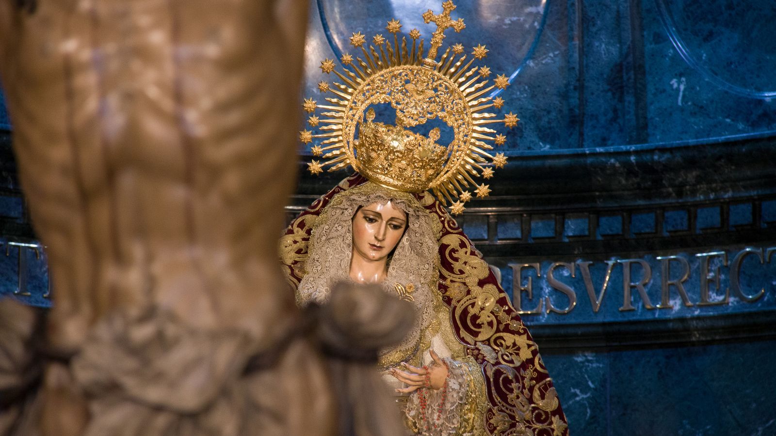 Viernes Santo en pandemia: El Cachorro, en imágenes