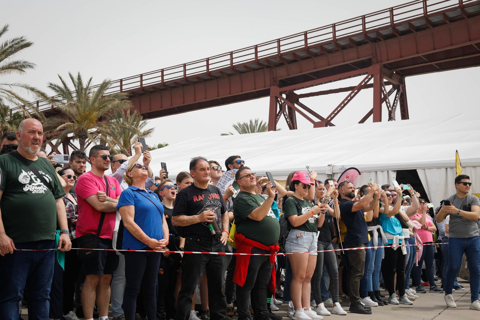 Las mejores imágenes de la "Globotá" en las fallas de Almería
