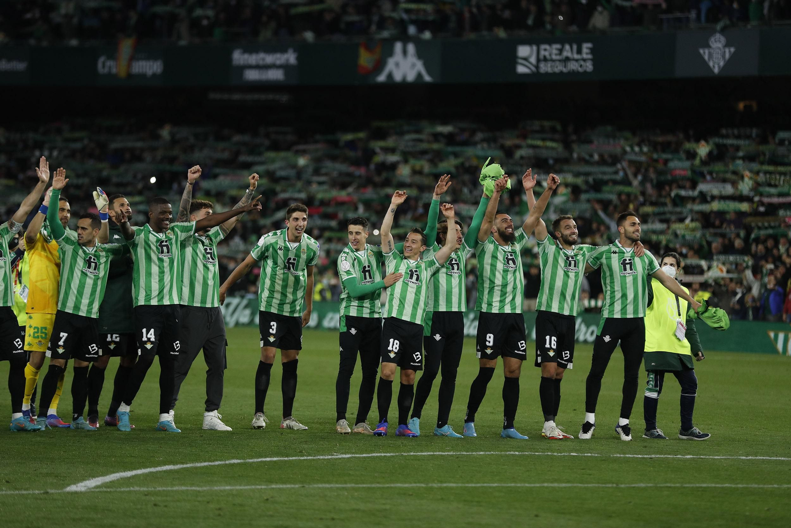 Las imágenes del Betis-Rayo