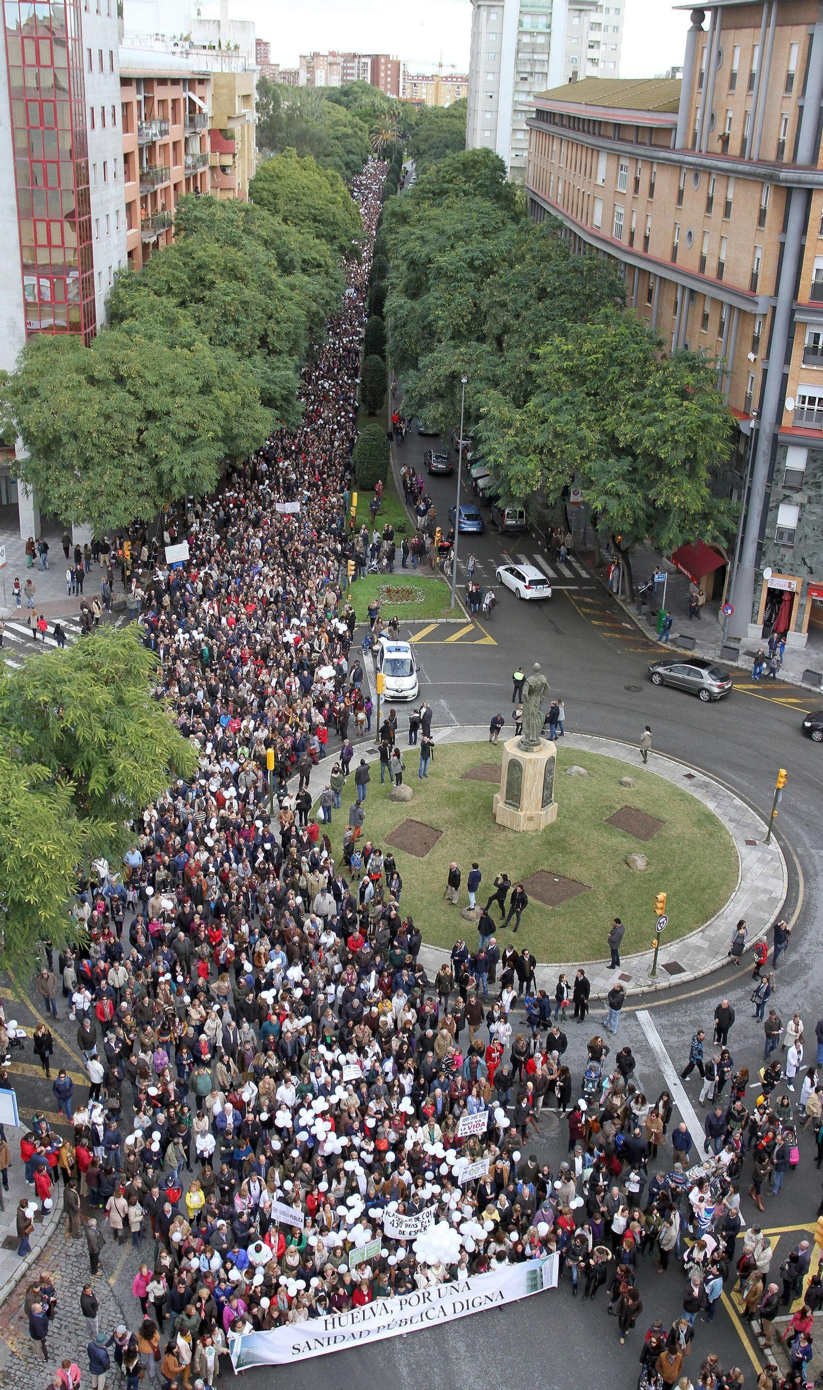 Manifestación por una sanidad pública digna
