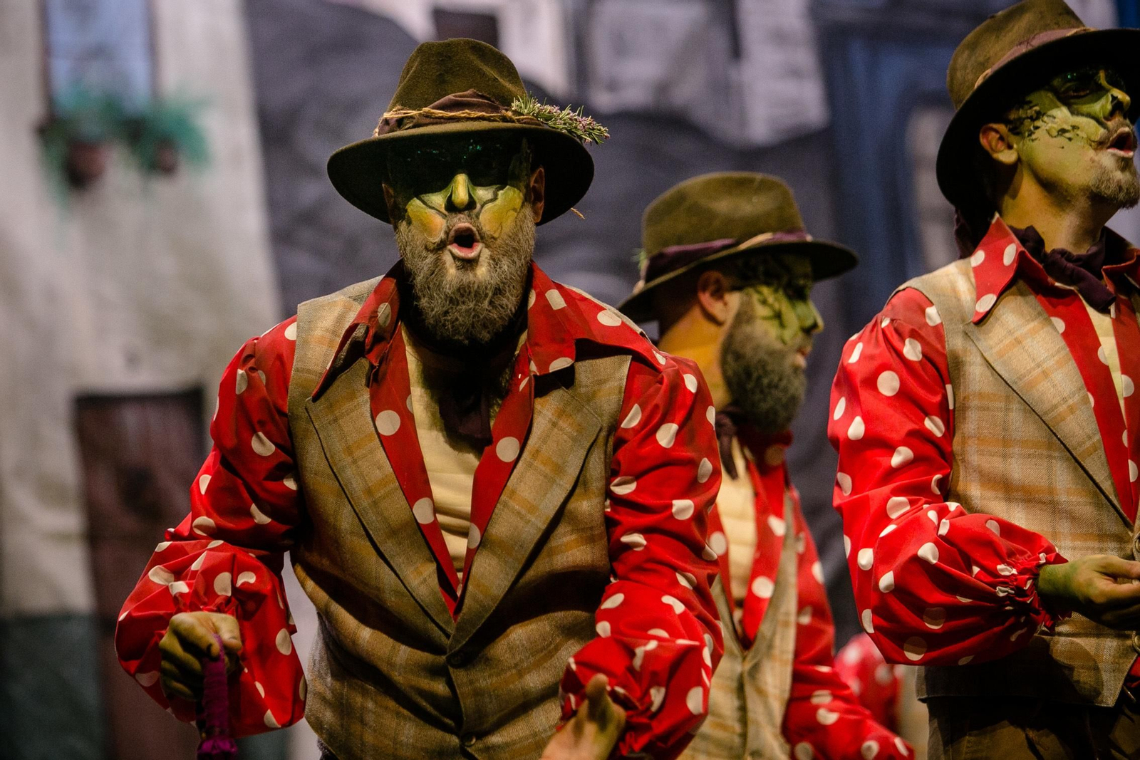 La comparsa "El viejo verde"