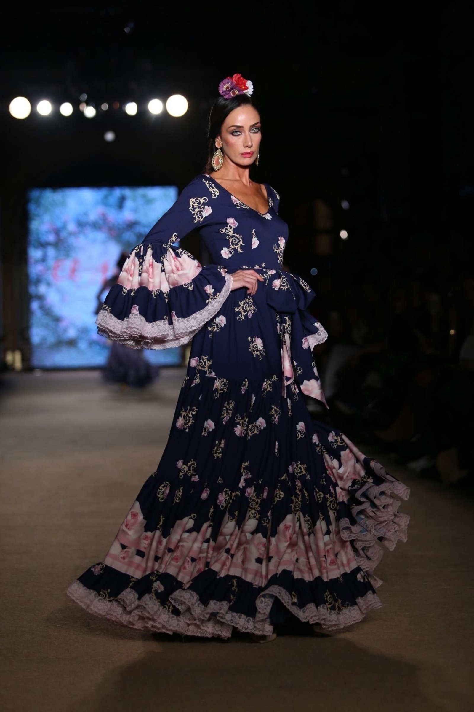 Los trajes de flamenca de flores que han conquistado 2019