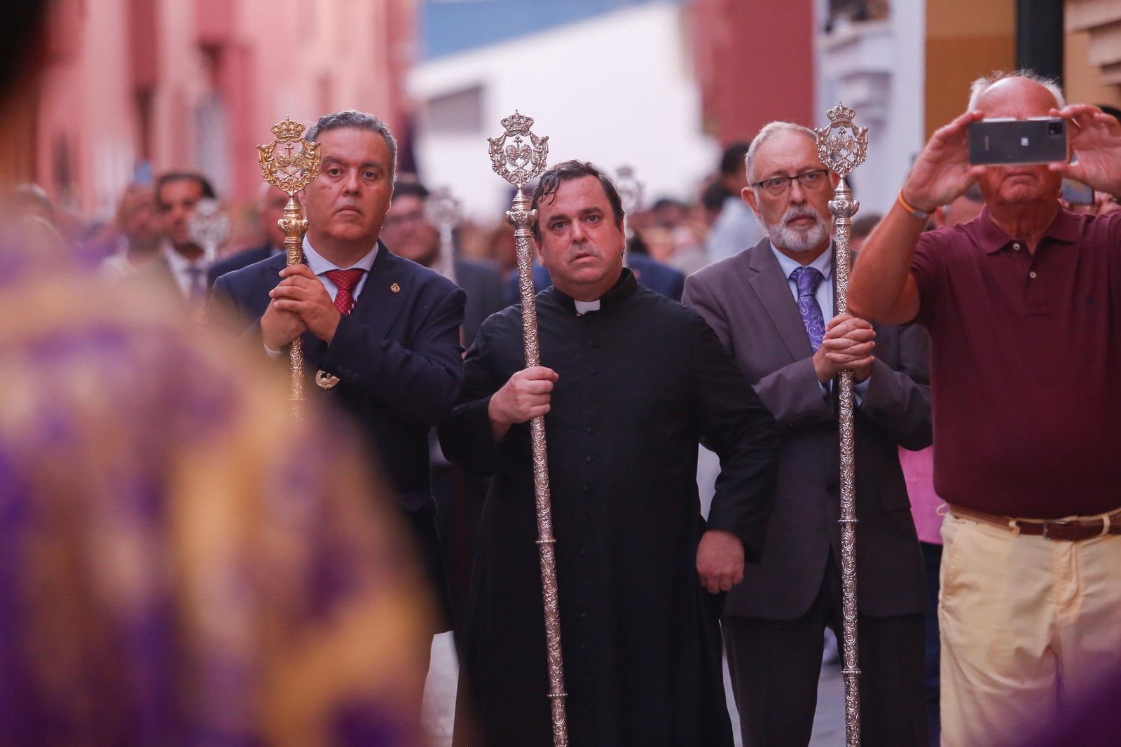 Procesión extraordinaria por el 75 aniversario de la hermandad del Medinaceli de La Línea