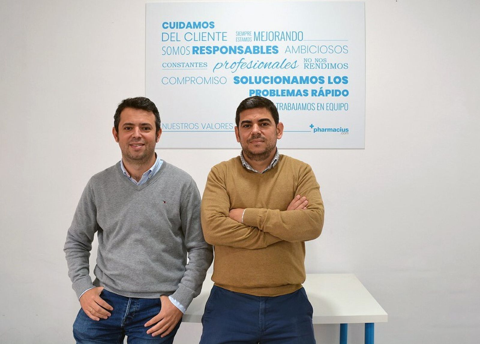 Alvaro e Ignacio de la Maza son los creadores de Pharmacius.com