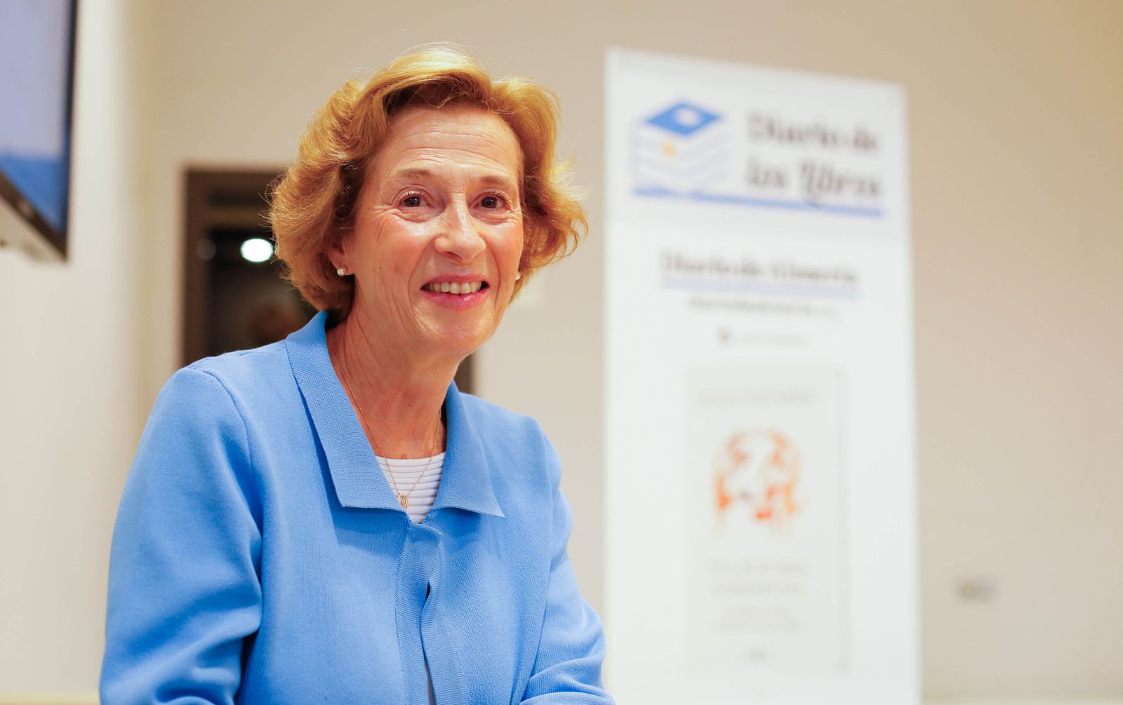 Imágenes de Diario de los Libros, con Julia Navarro