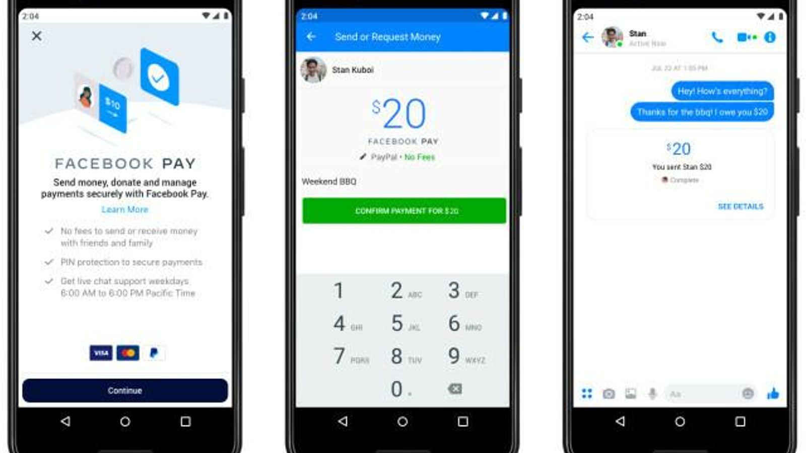 Así es Facebook Pay.