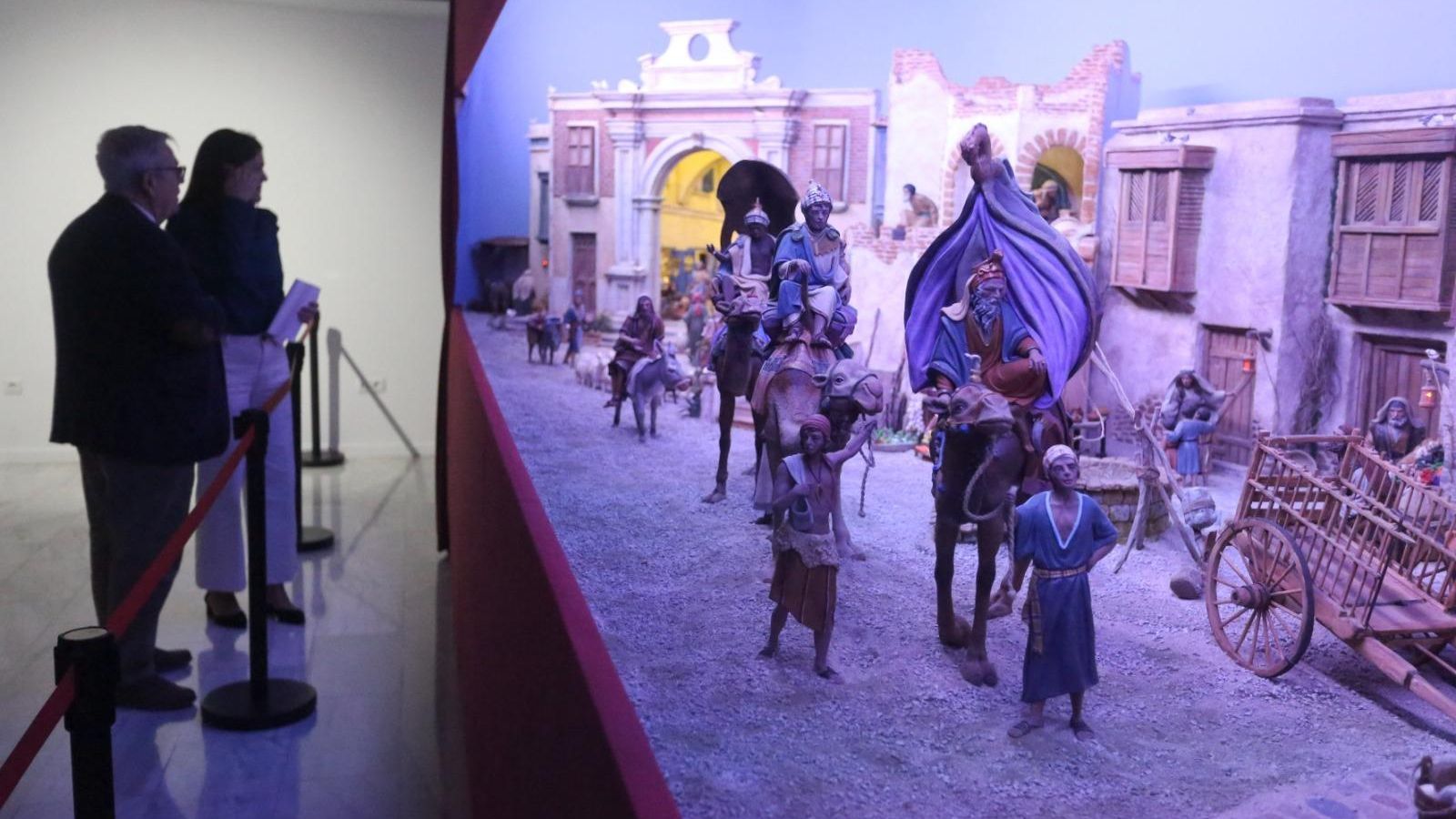 El belén hebreo puede visitarse hasta el 8 de enero.