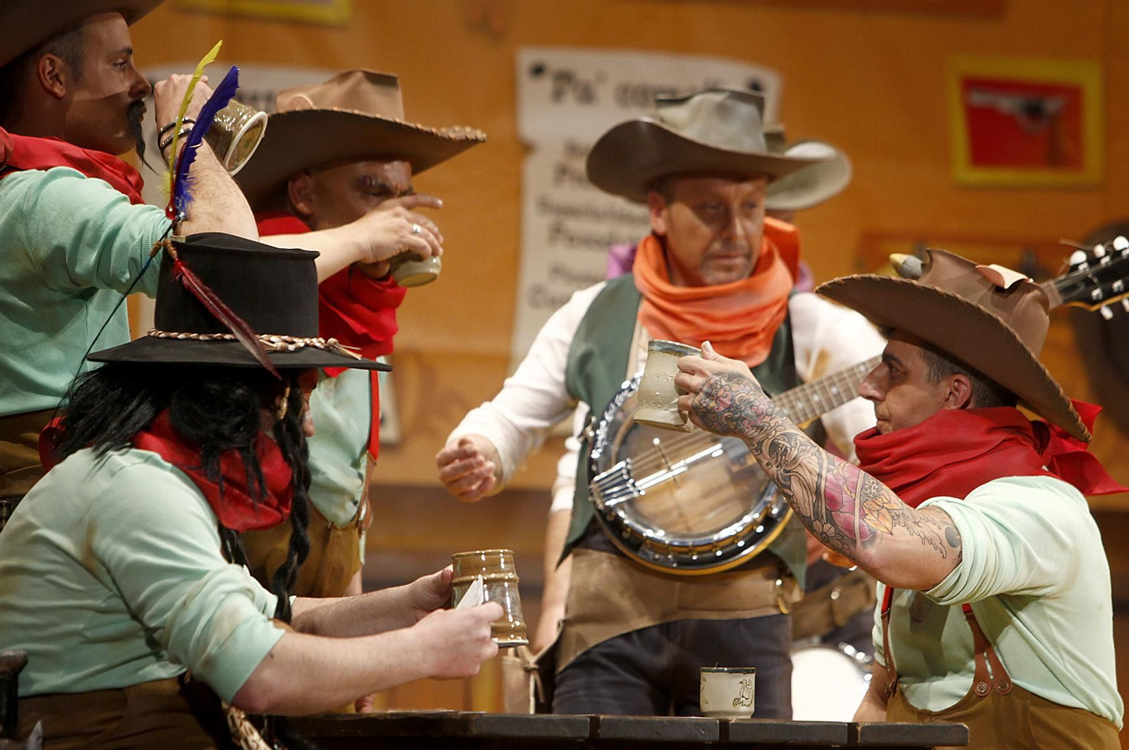 Las imágenes de la quinta función de cuartos