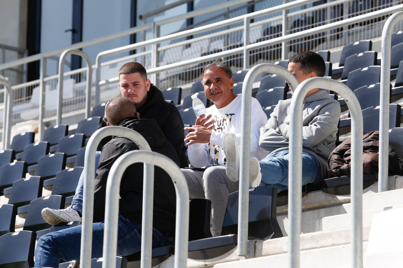 Las fotos del entrenamiento de la Balona previo al partido con el Cádiz Mirandilla, con Andrés Roldán presente
