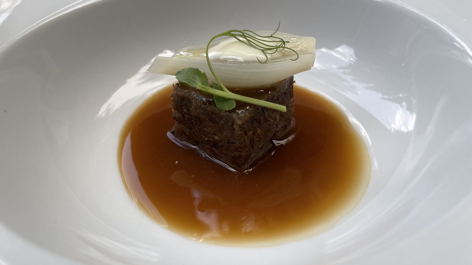 Uno de los platos servidos en el maridaje