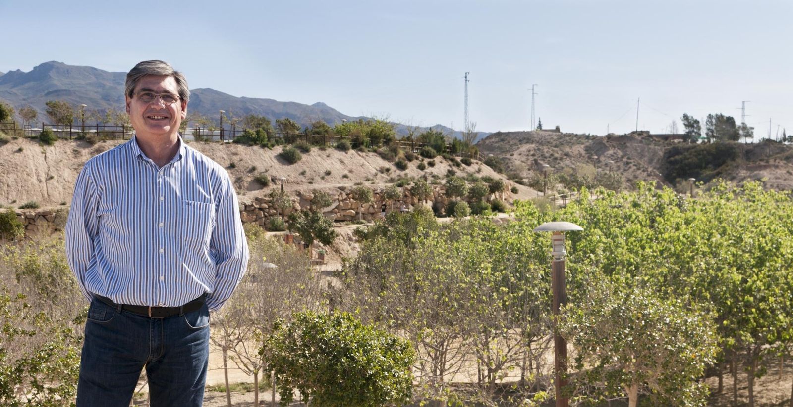 Juan Manuel López, alcalde de Pechina.