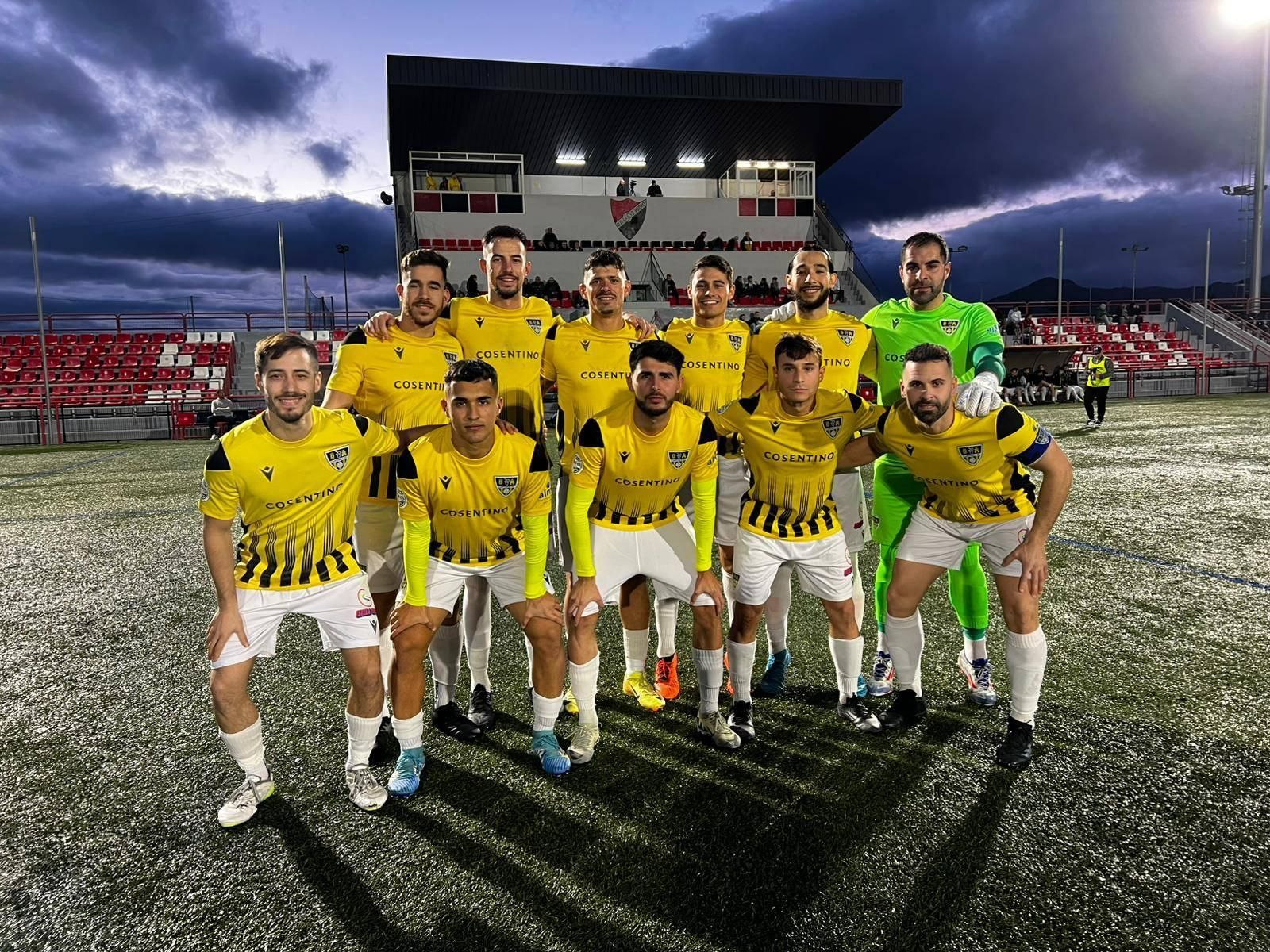 Once presentado por los del Valle del Almanzora en su encuentro frente al San Pedro del pasado sábado.