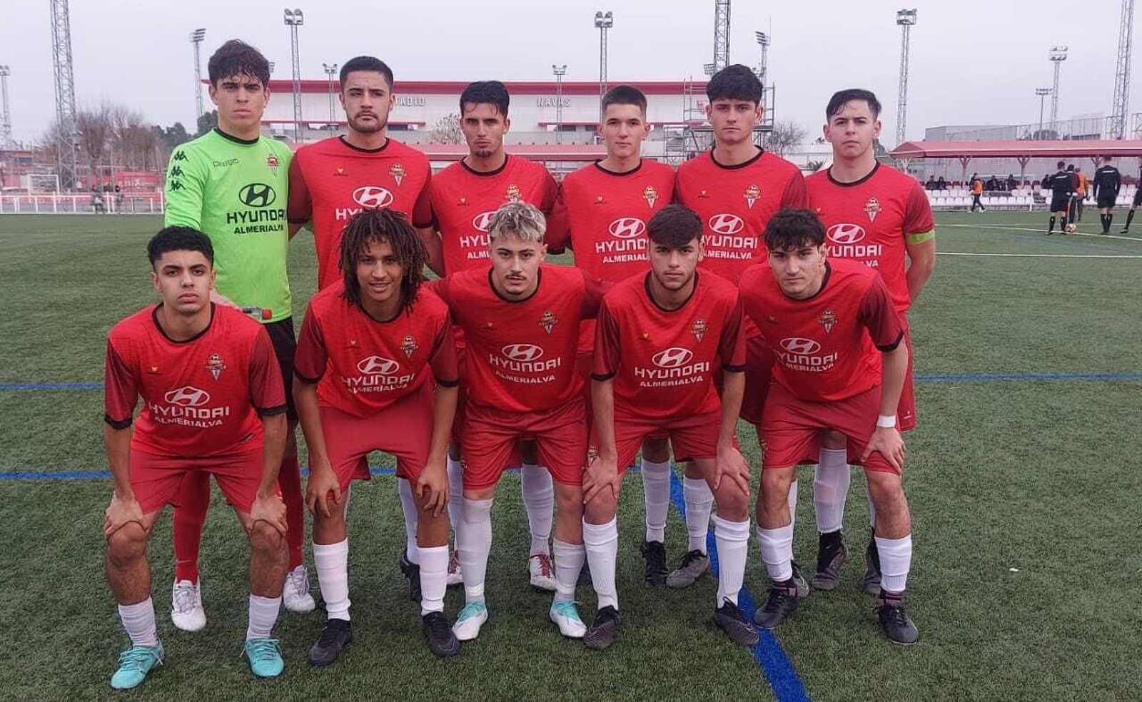 Once presentado por el conjunto almeriense en su visita al líder Sevilla.