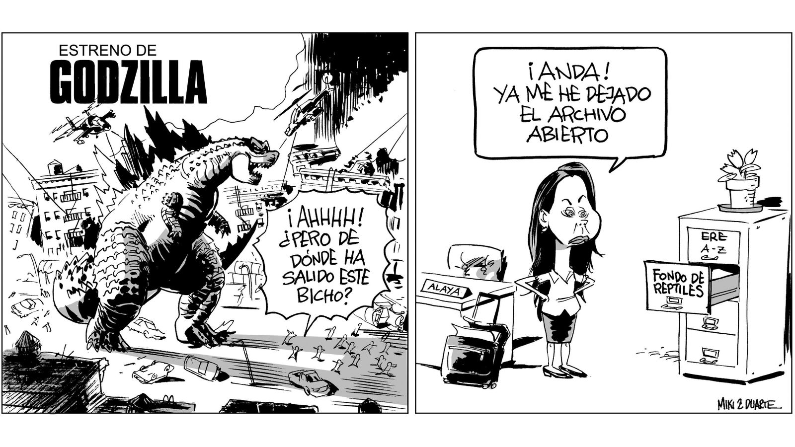 Los Ere, viñeta a viñeta. Miki&Duarte