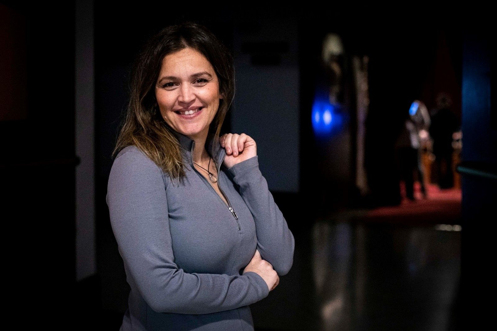 Patricia Andrés, autora de la comparsa 'La condená'.