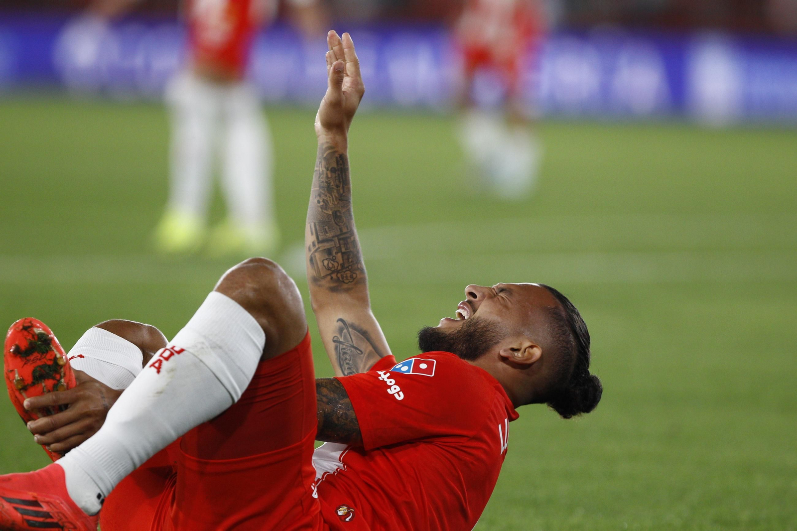 El partido U.D. Almería-Deportivo de La Coruña, en imágenes