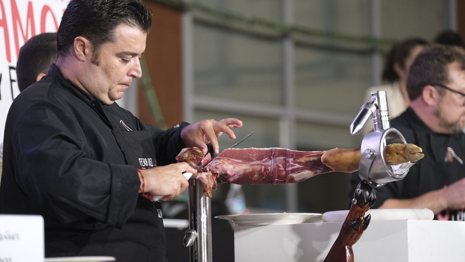 Imágenes del Concurso Nacional de Cortadores de Jamón de Serón