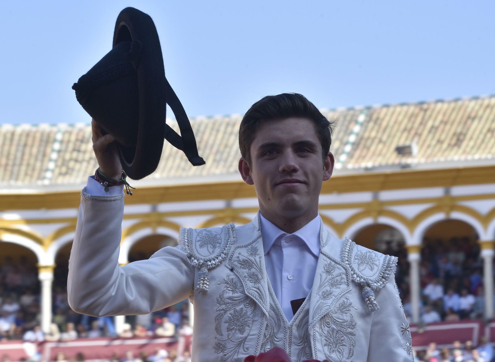 Las imágenes de la corrida de rejones de la Feria de Abril de Sevilla