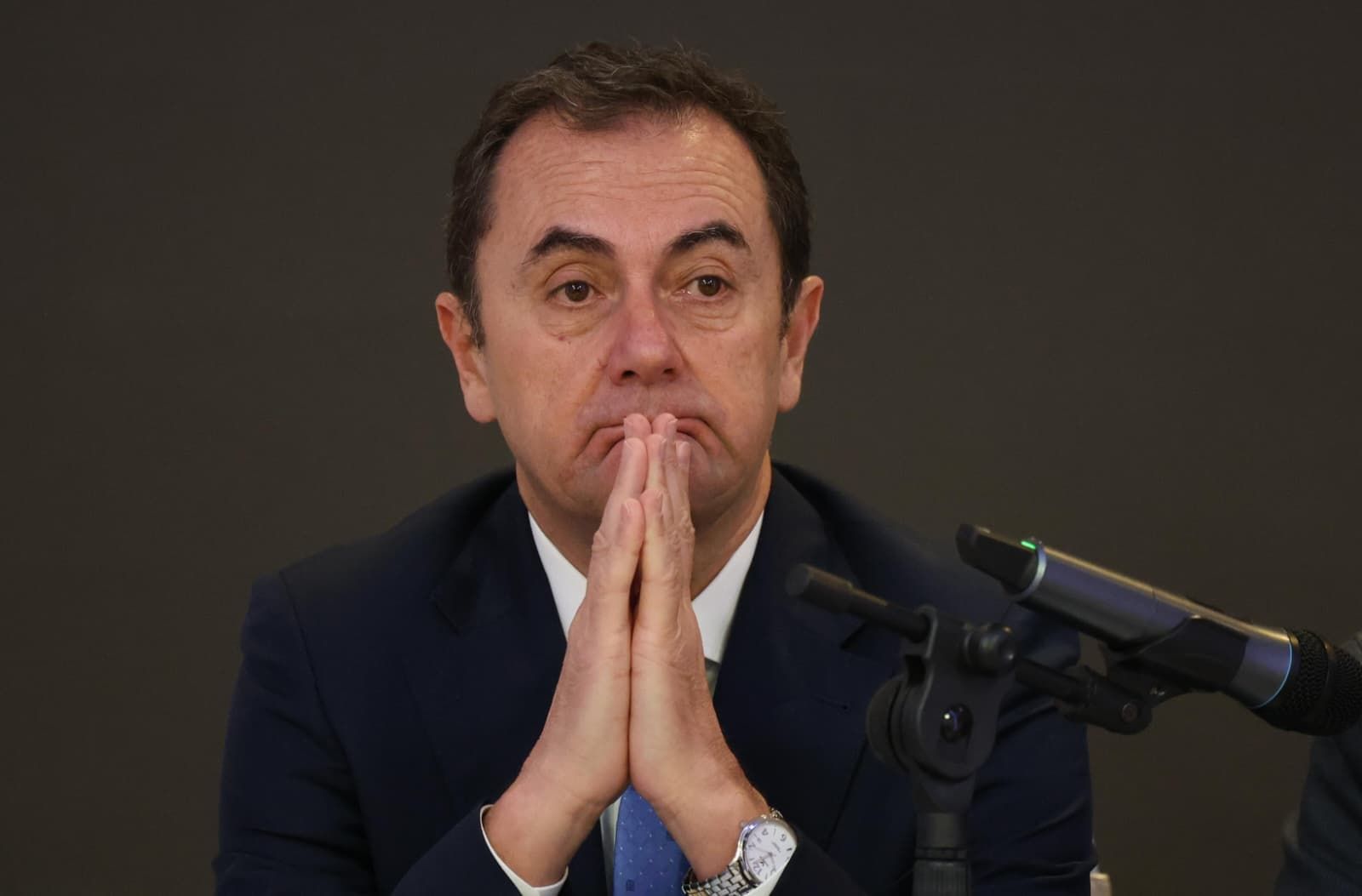 La comparecencia de José María Muñoz, en fotos