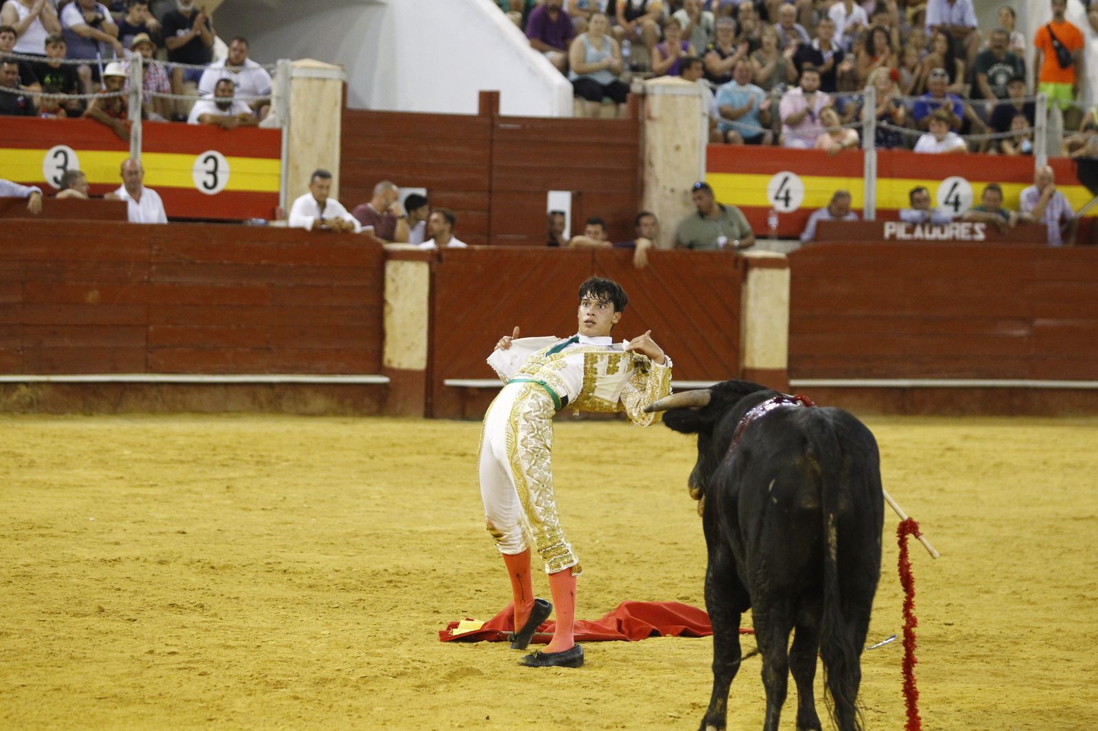 Imágenes de la novillada organizada por la Escuela Taurina de Almería