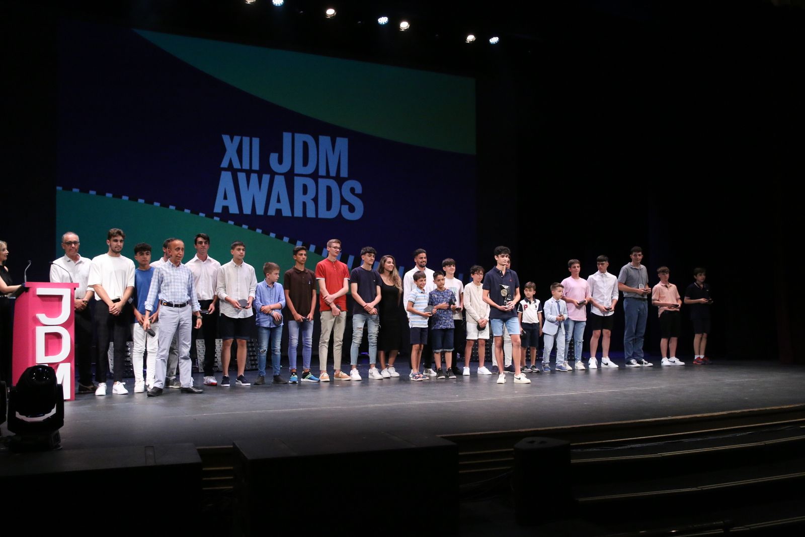 Imágenes de la gala de clausura de los JDM.