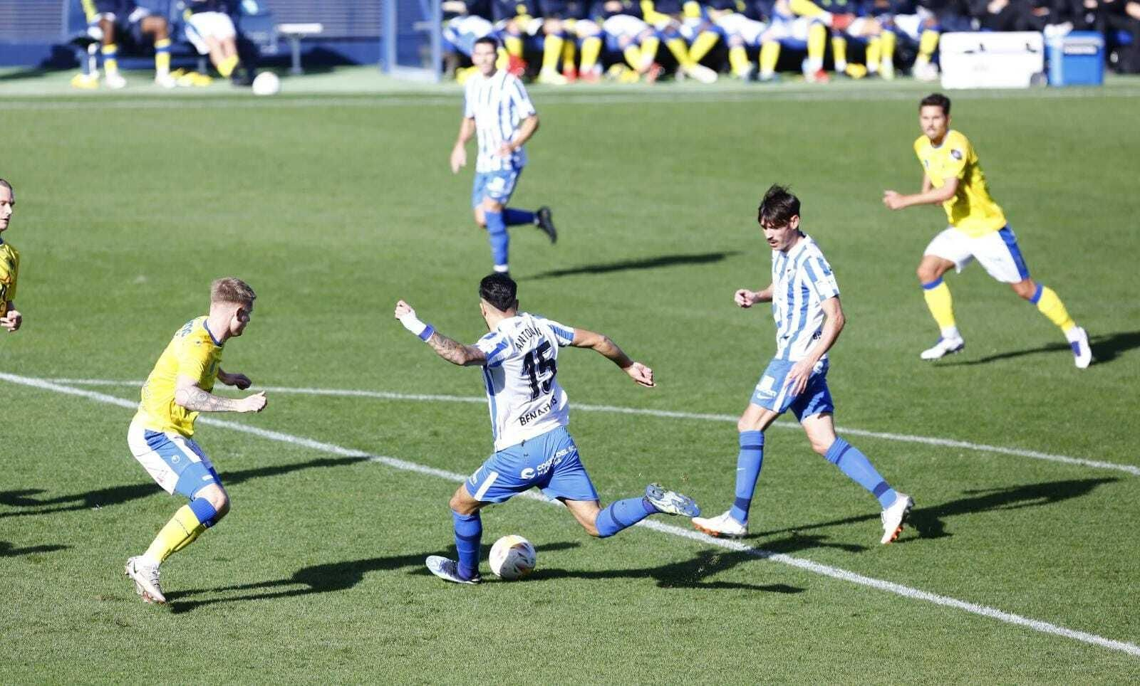 El Málaga CF-Waasland-Beveren, en fotos