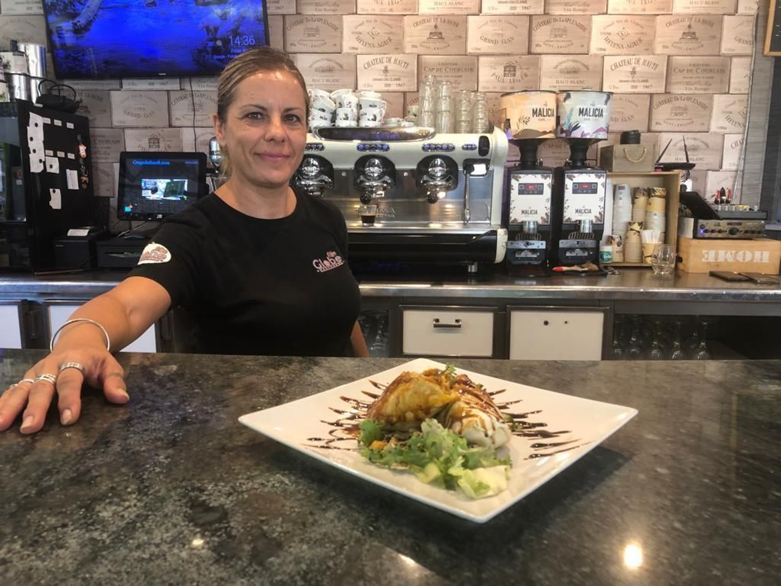 Belén López de The Globe Gastrobar.