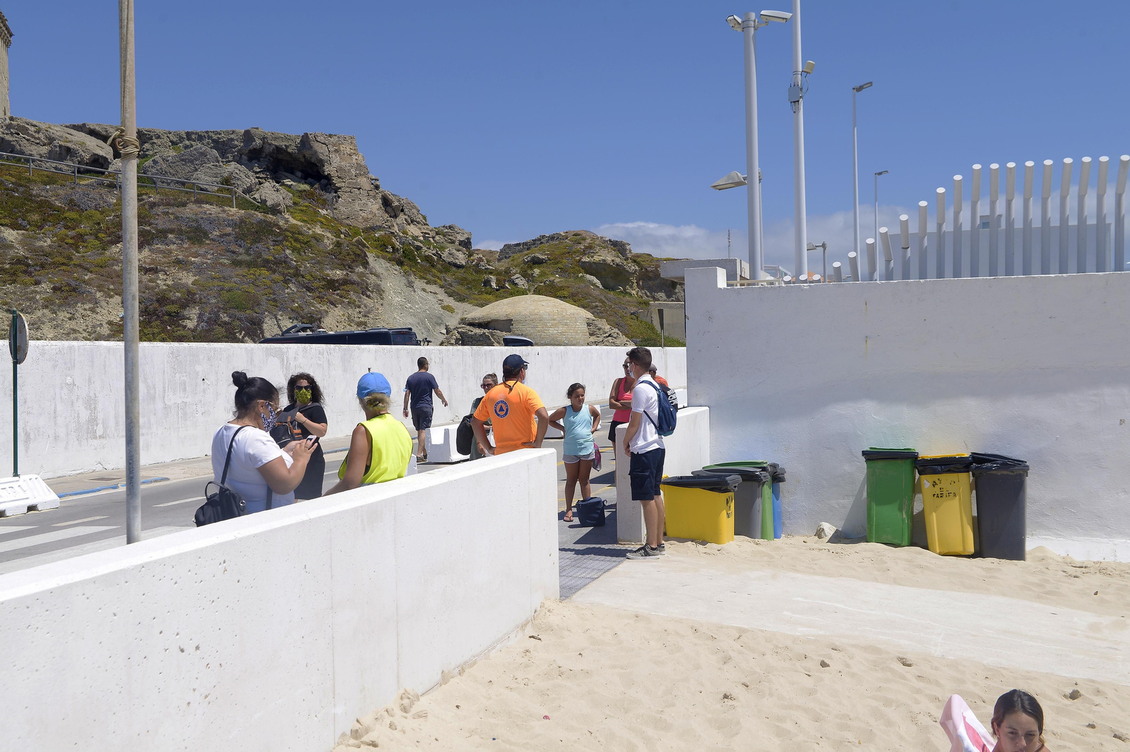 Fotos de las playas de Tarifa en el fin e semana
