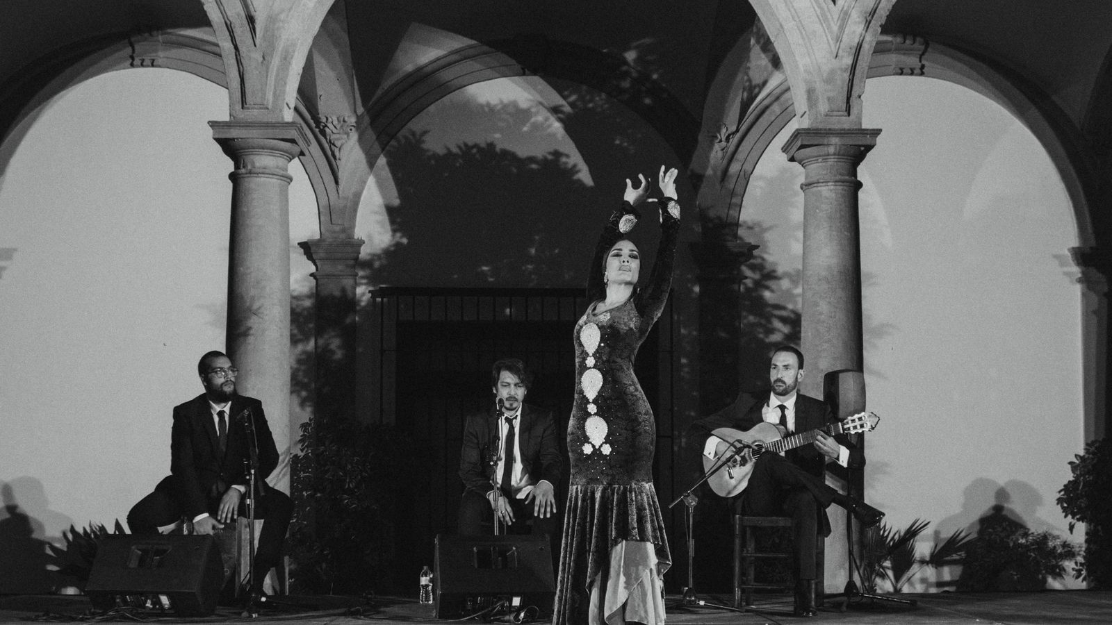 Alba Heredia, bailando en un momento de la cinta.