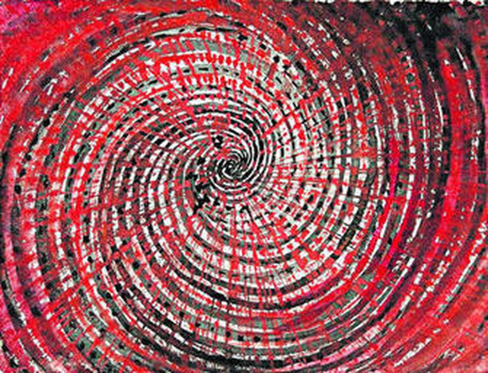 1. 'Sobre la visión de las flores y los árboles', una obra de 1922. 2. 'El cisne' (1915). 3. Retrato anónimo de la pintora sueca Hilma af Klint. 4. 'Los diez mayores. Juventud' (1907).