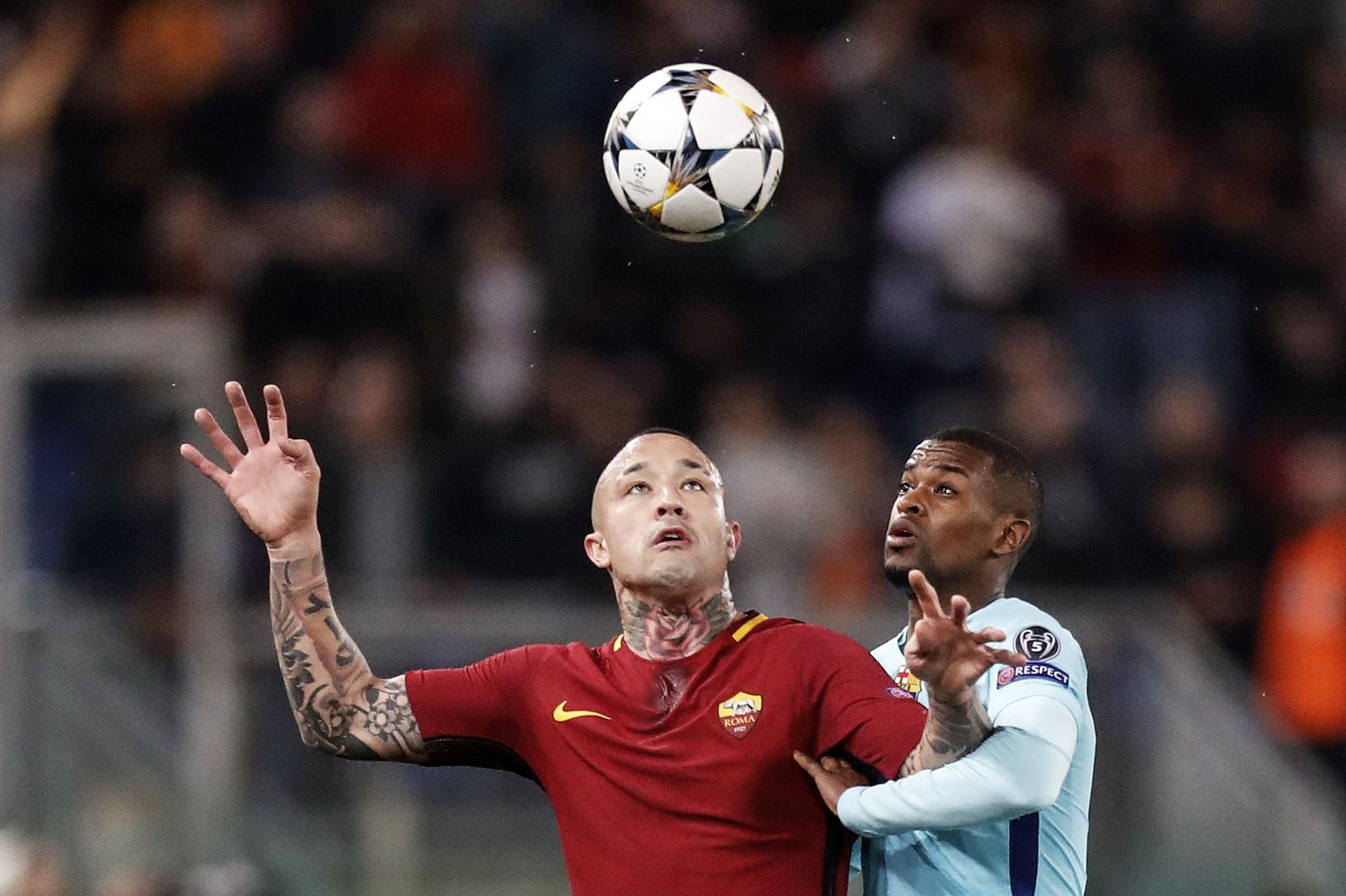 El Roma-Barcelona, en imágenes