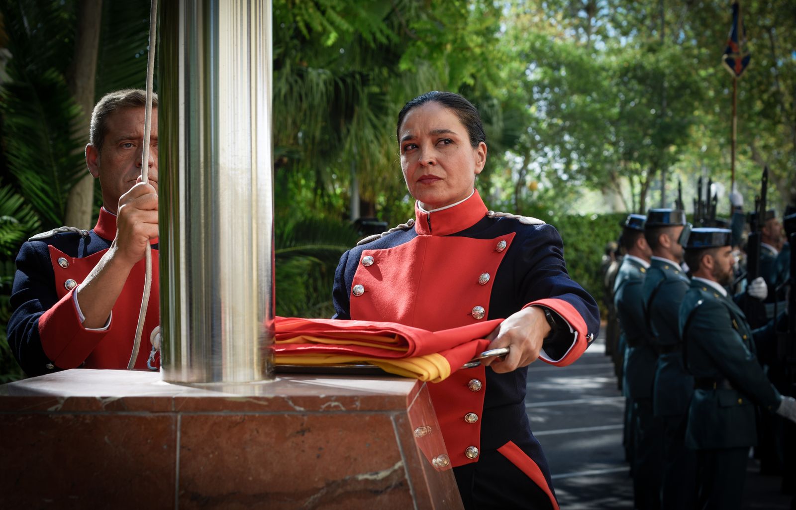Imágenes del acto del día del Pilar de la Guardia Civil