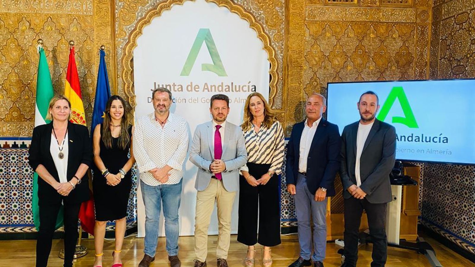 Presentación del evento esta mañana en la delegación de la Junta.