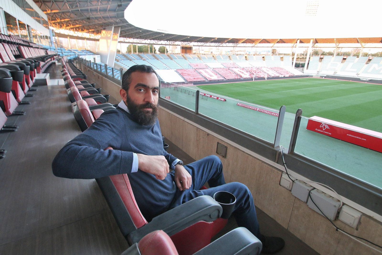 Mohamed El Assy, director general de la UD Almería.