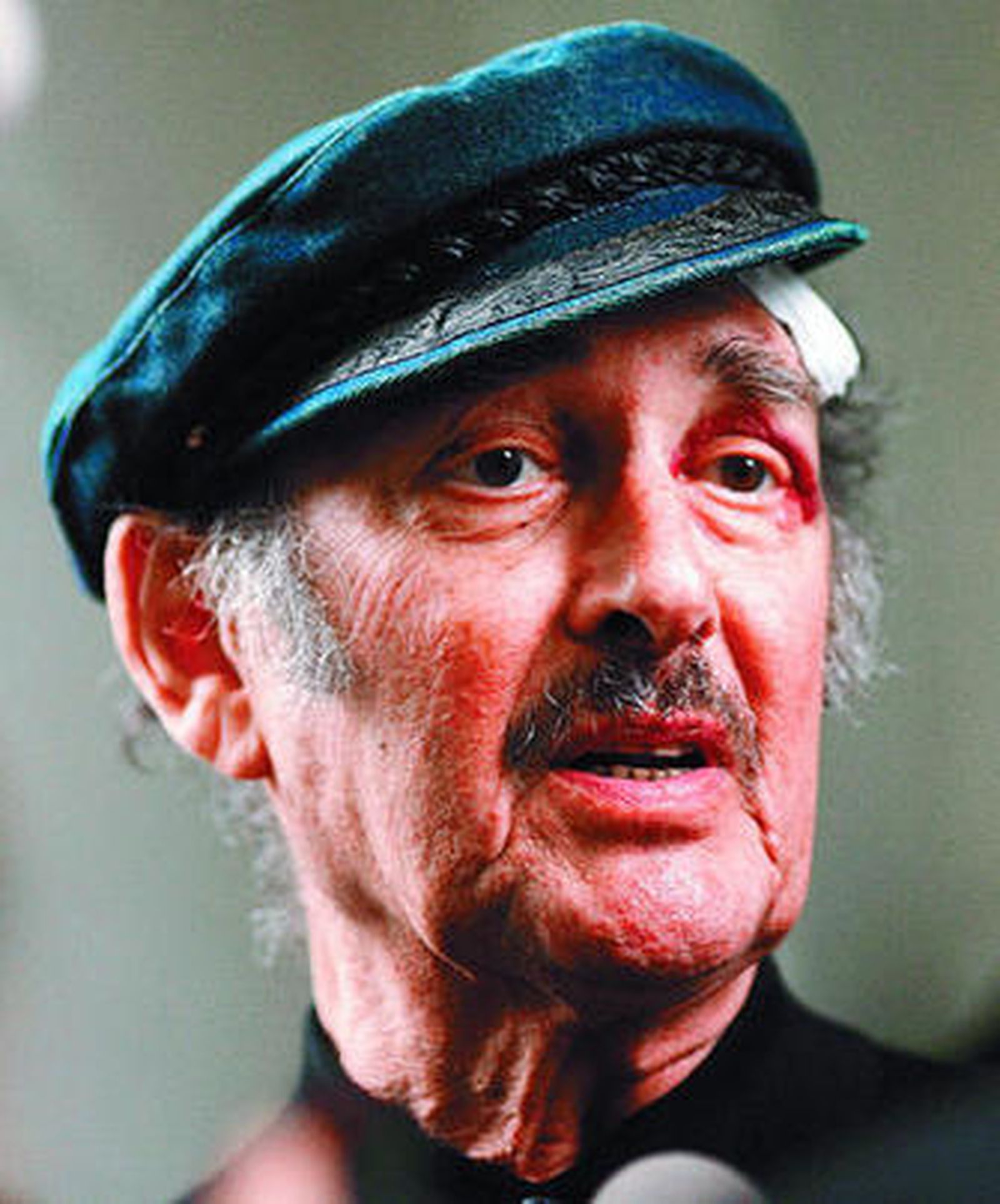 El dramaturgo Harold Pinter, fotografiado en 2005 en Londres tras ganar el Nobel de Literatura.