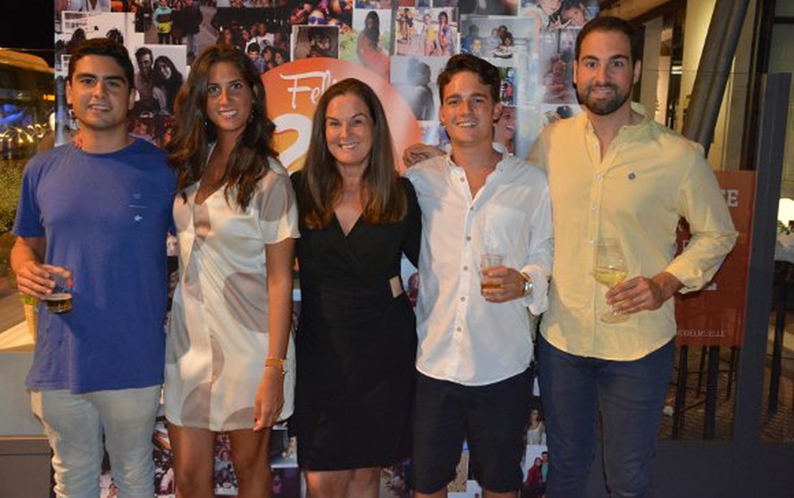 Nicolás e Isabel Lucero, Isabel Román, Fernando Fernández-Llébrez y Carlos Lucero.

Foto: Ignacio Casas de Ciria