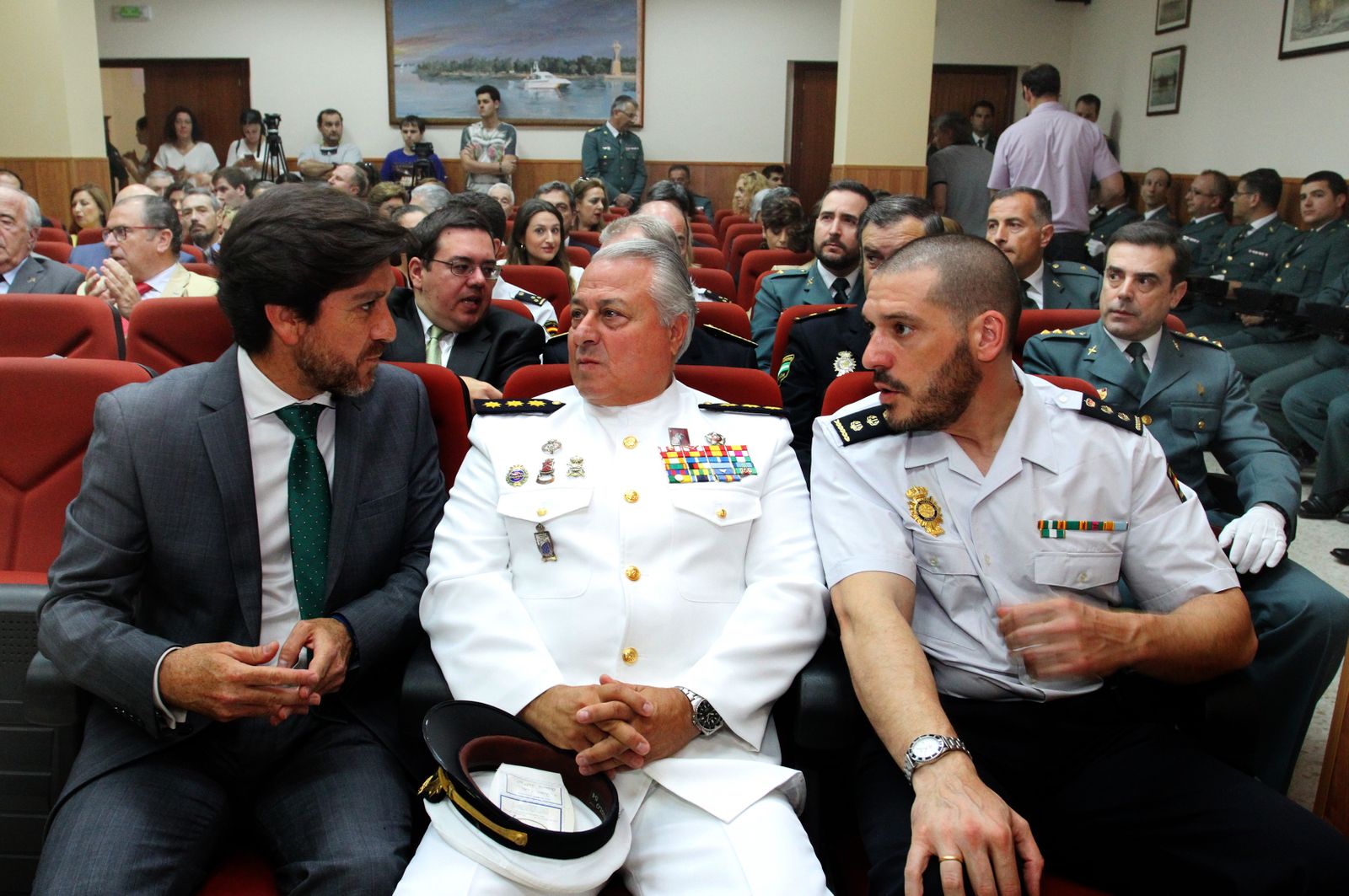 Imágenes del acto de celebración del 173 aniversario de la fundación de la Guardia Civil.