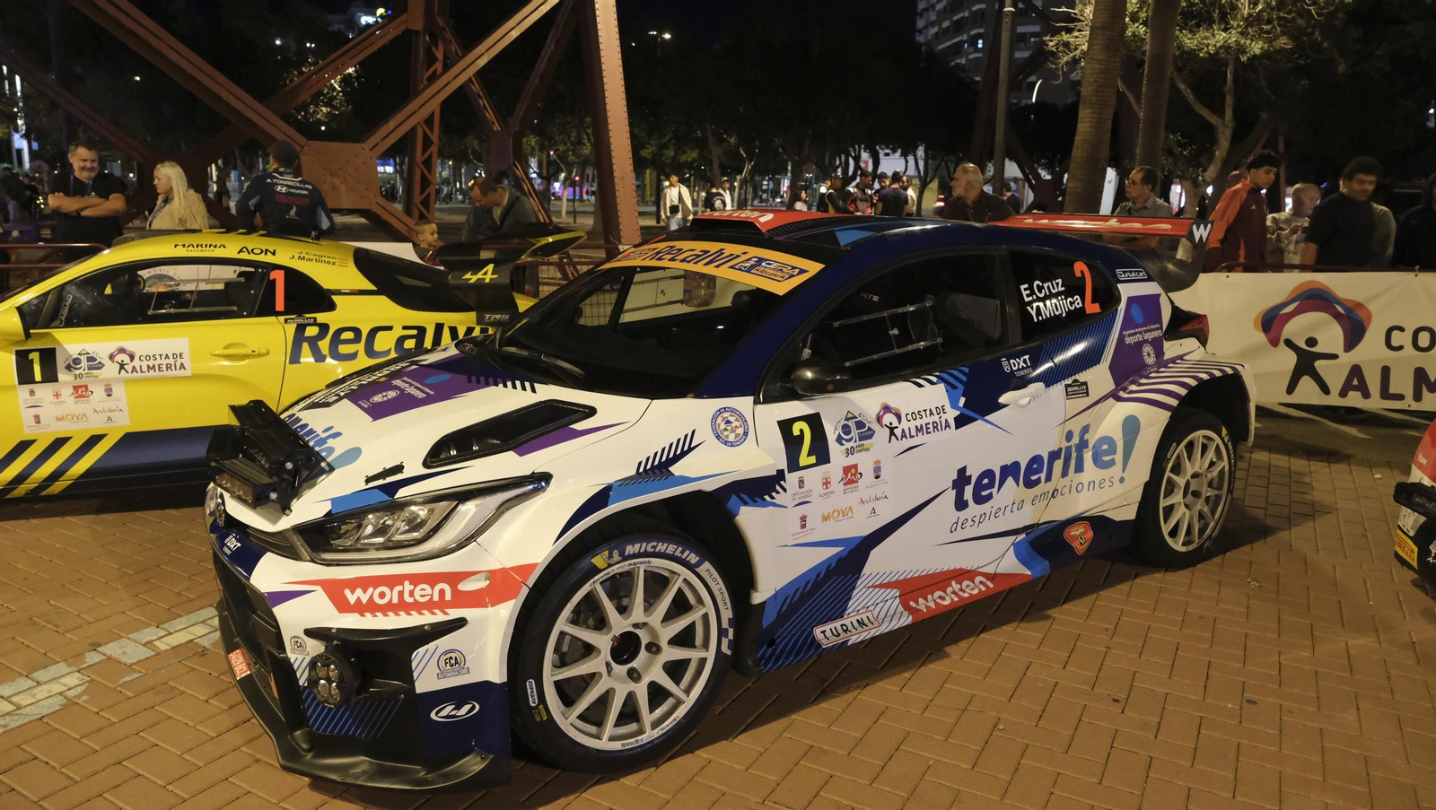 La salida de la 50 edición del Rallye Costa de Almería, en imágenes