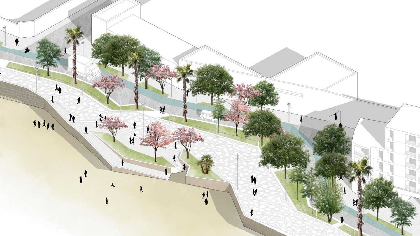 Proyecto en el Paseo Marítimo de Cádiz