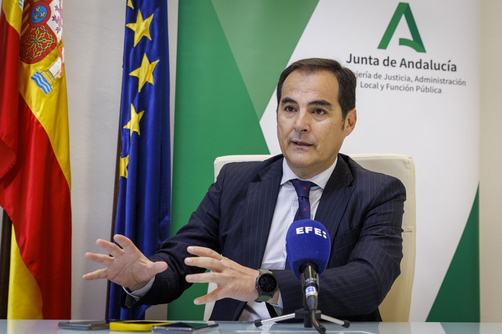 El consejero de Justicia, José Antonio Nieto.