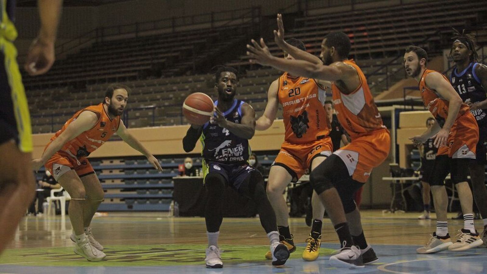 Salam KNosi, una de las bajas de Udea para el duelo que cierra la primera vuelta